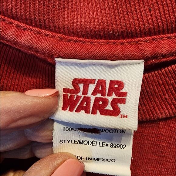 Vintage 90's Lego Star Wars Youth T- Shirt Darth Vader LucasFilms Youth M - Picture 4 of 6